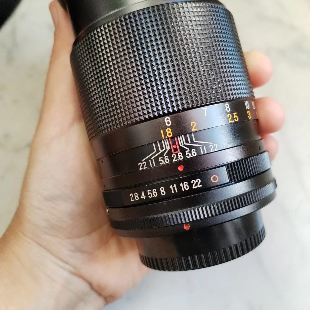 Kenlock Automatic 135mm f/2.8 Telephoto Lens 58mm Japan Vintage Manual Focus